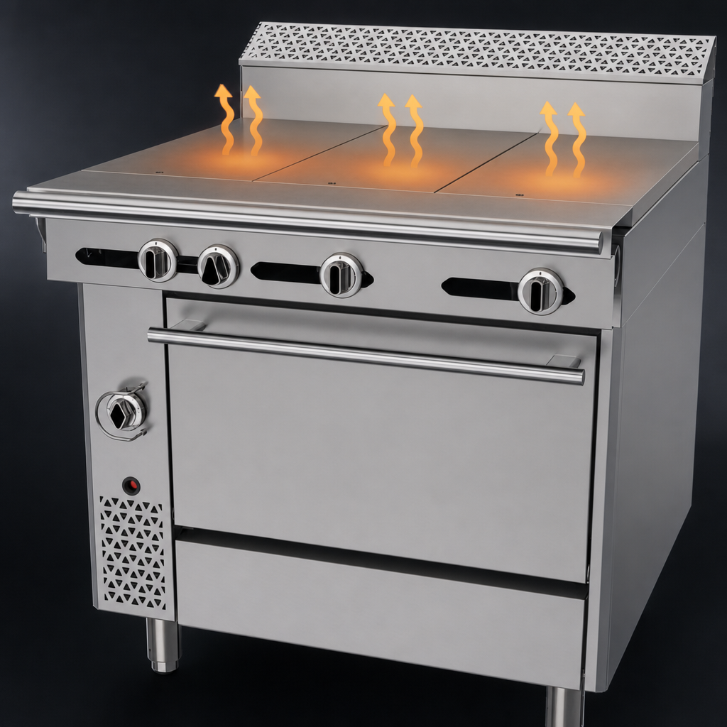 Three Even-Heat Hot Tops