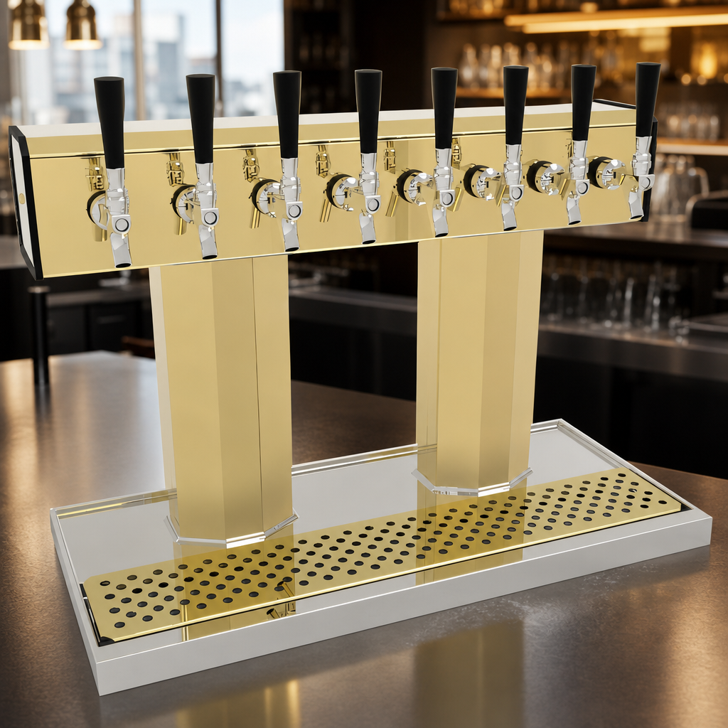 Eight-Faucet Capacity