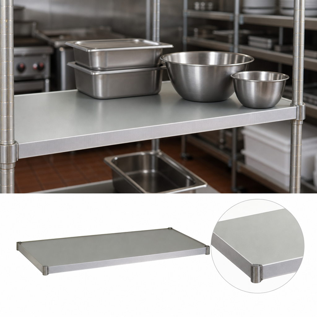 Solid Shelf Surface