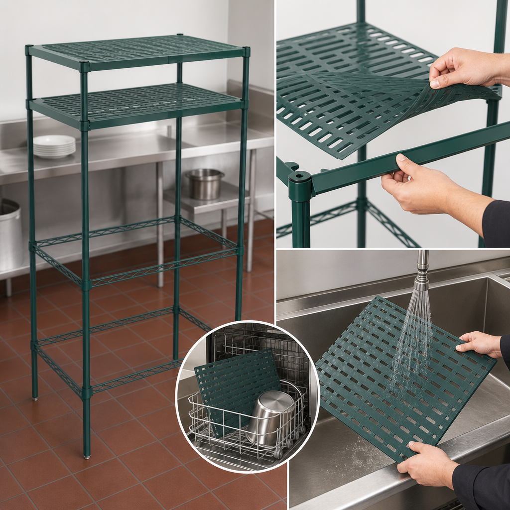 Removable Polymer Shelf Mat