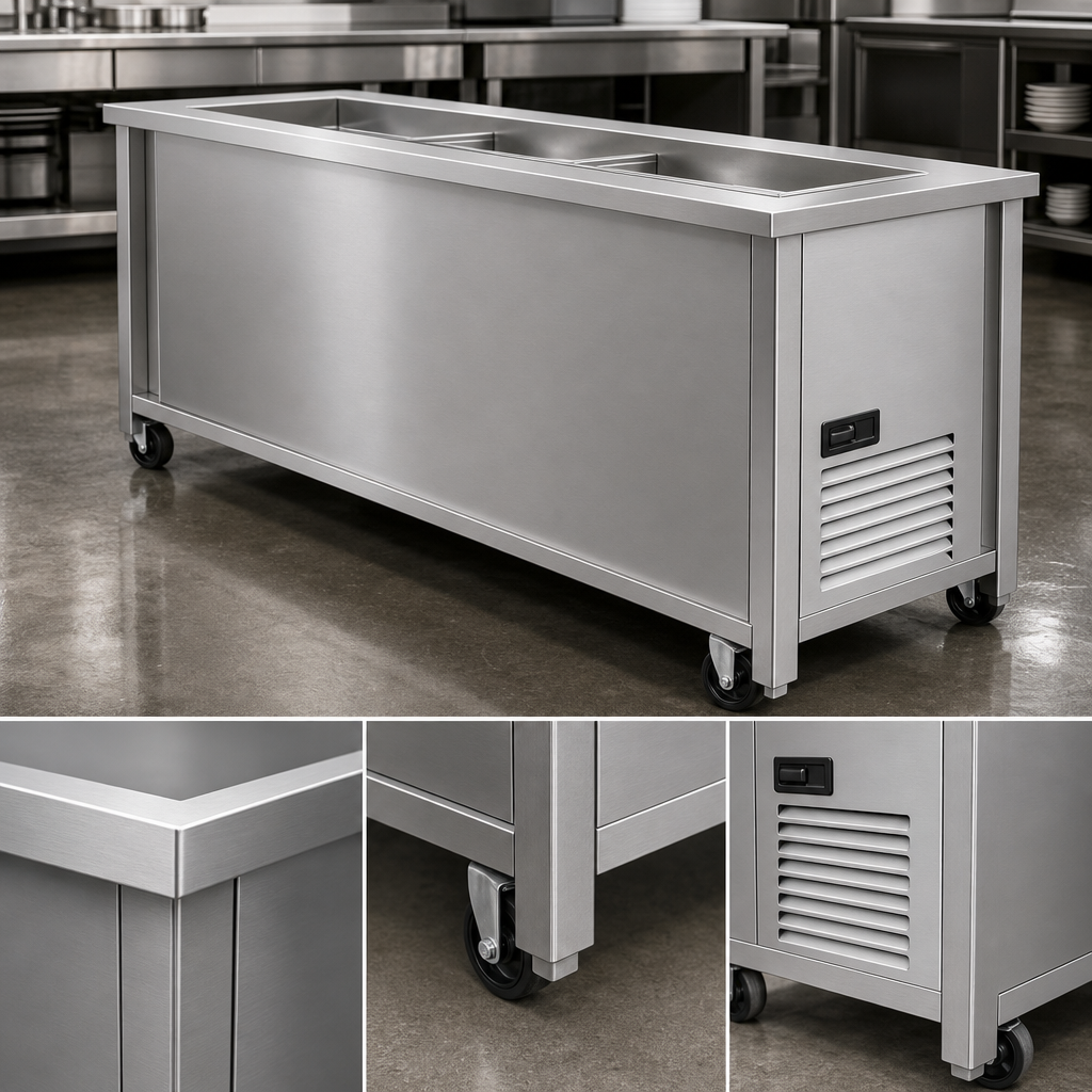 Durable Stainless Steel Construction