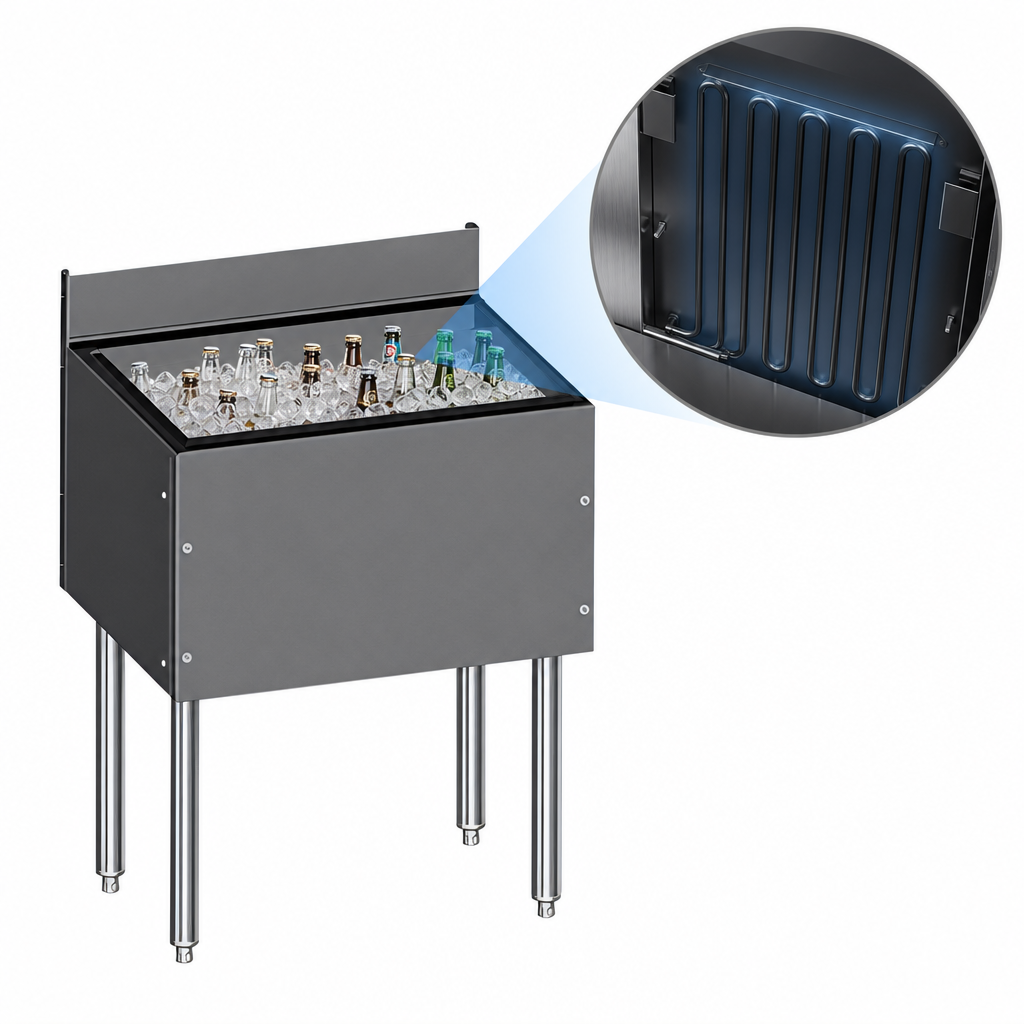 Built-In 10-Circuit Cold Plate