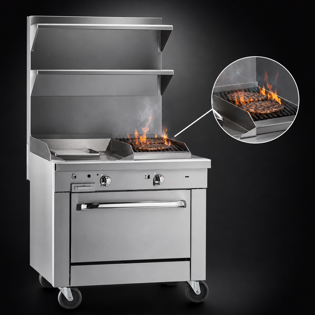 12-Inch Charbroiler