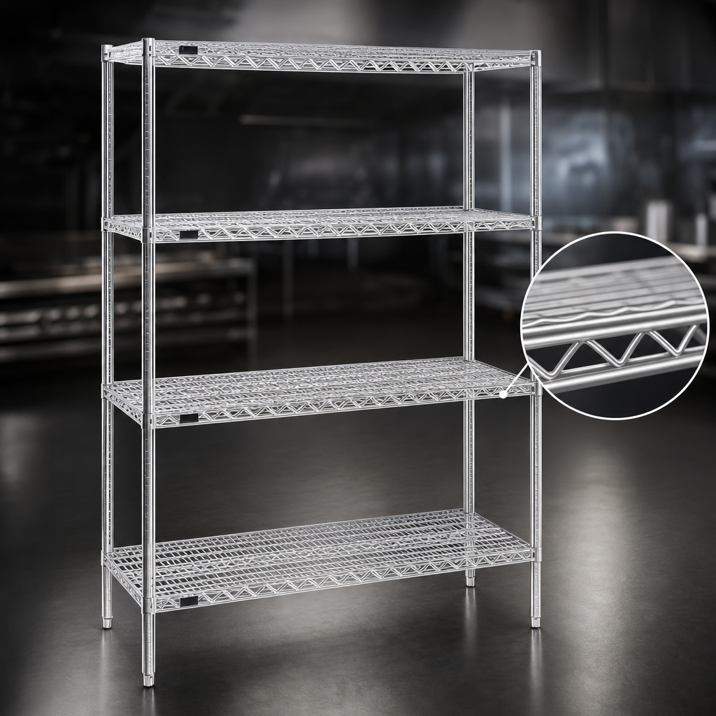 Patented QuadTruss Shelves