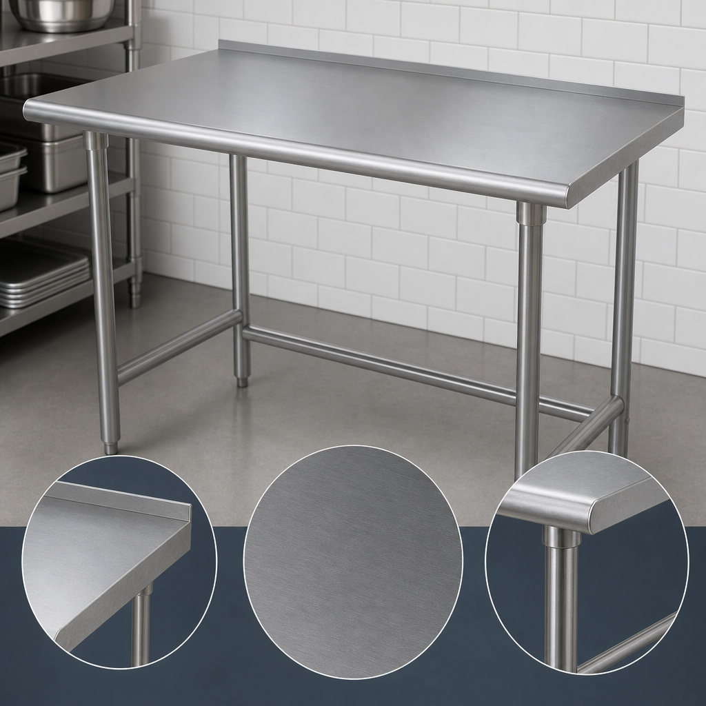16 Gauge 430 Stainless Steel Top