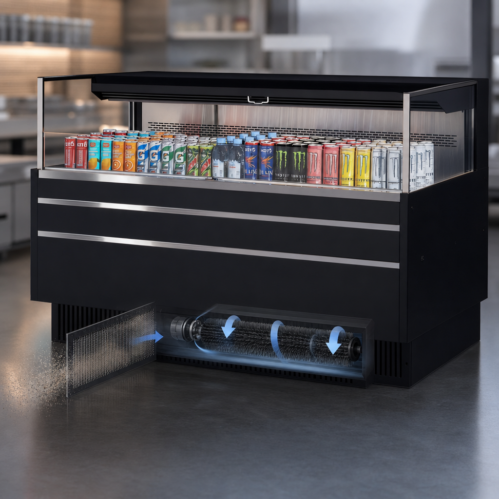 Self-Cleaning Condenser