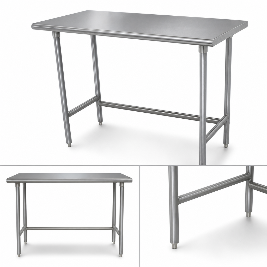 Open Stainless Steel Base