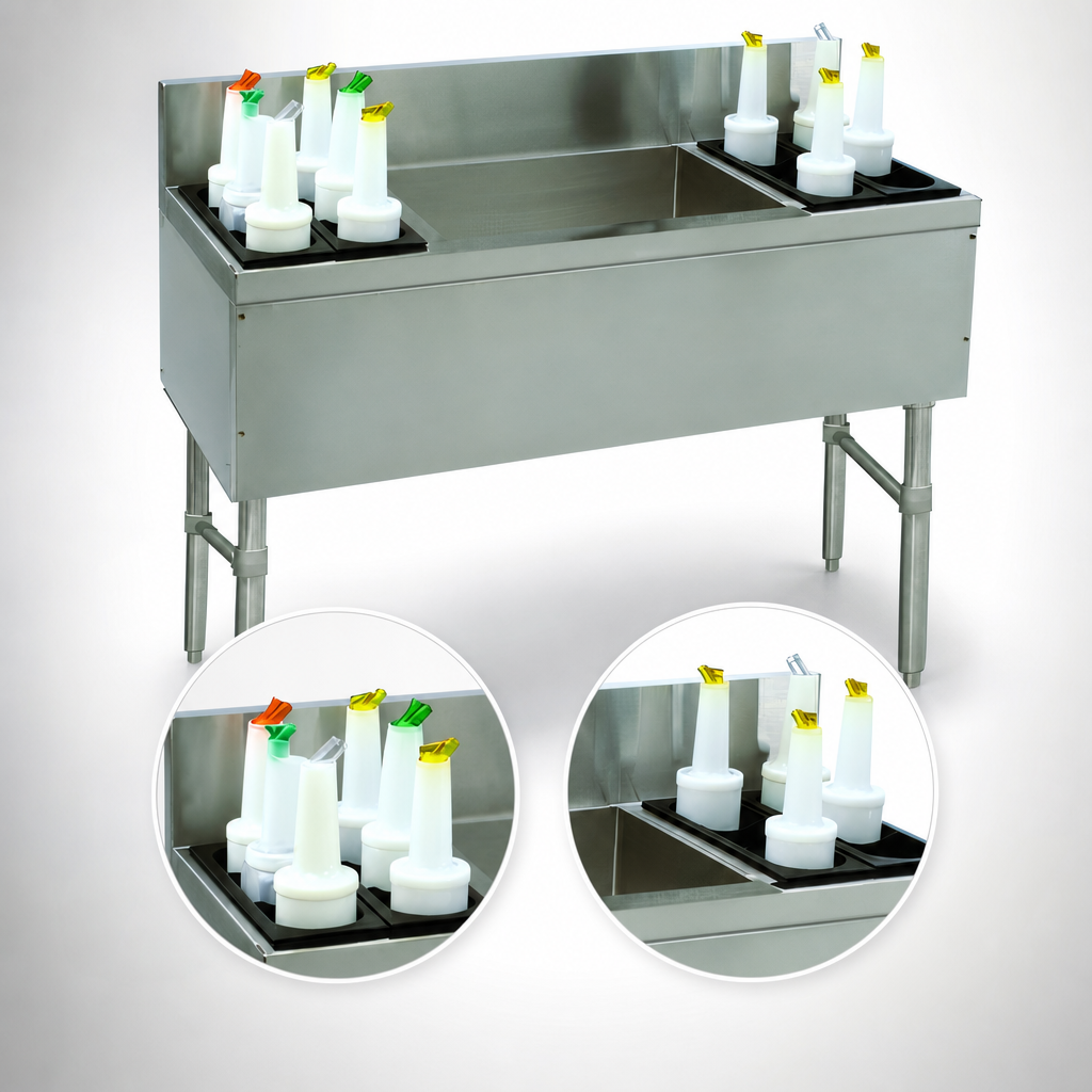 Dual Bottle Storage Racks