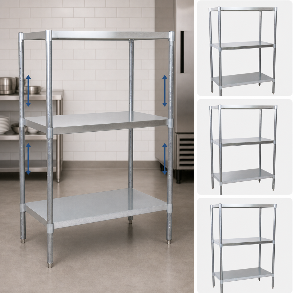 Three Adjustable Shelves