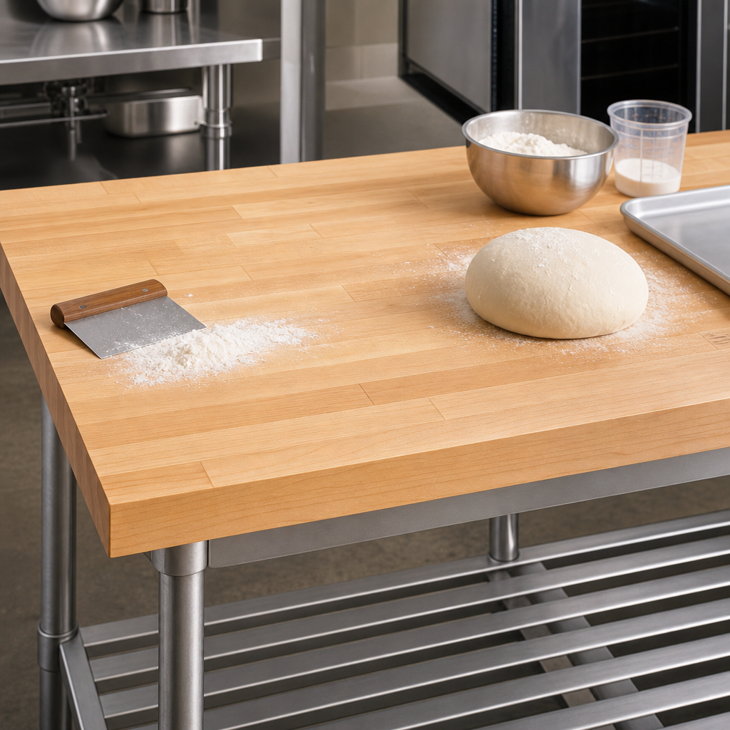 Edge Grain Flat Top