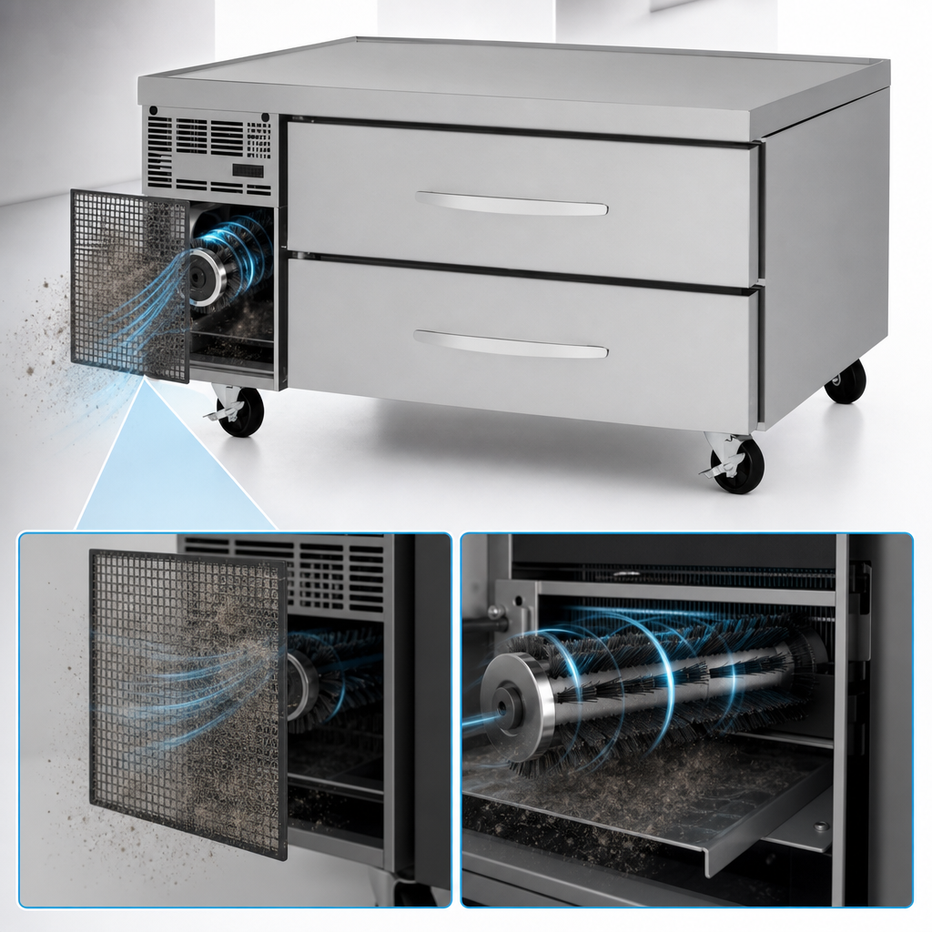 Self-Cleaning Condenser