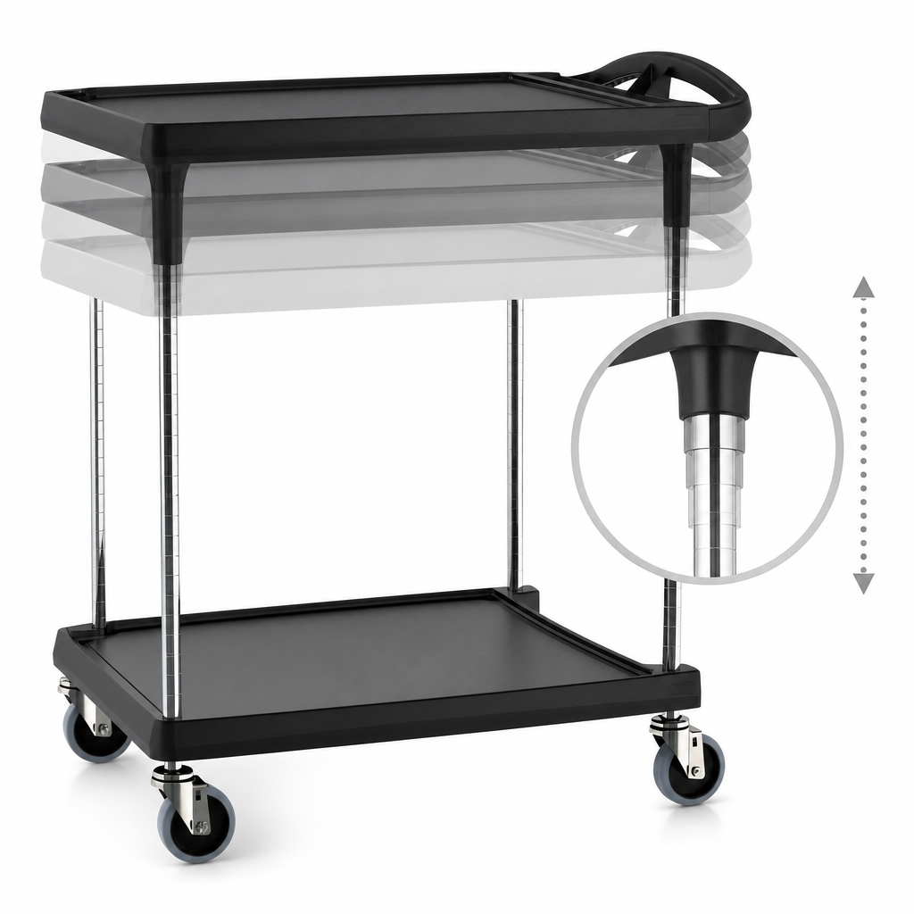 Adjustable Height Top Shelf