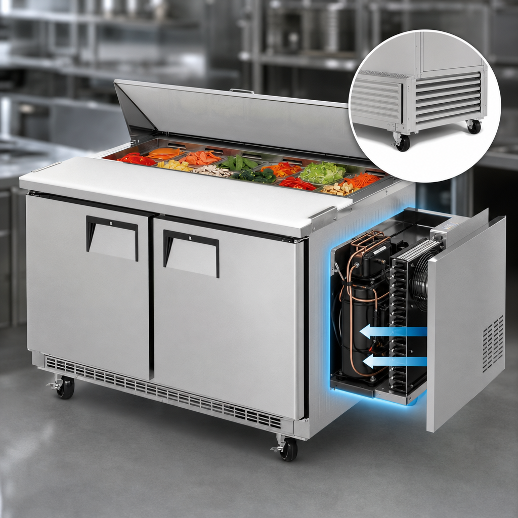 Rear-Mounted Self-Contained Refrigeration