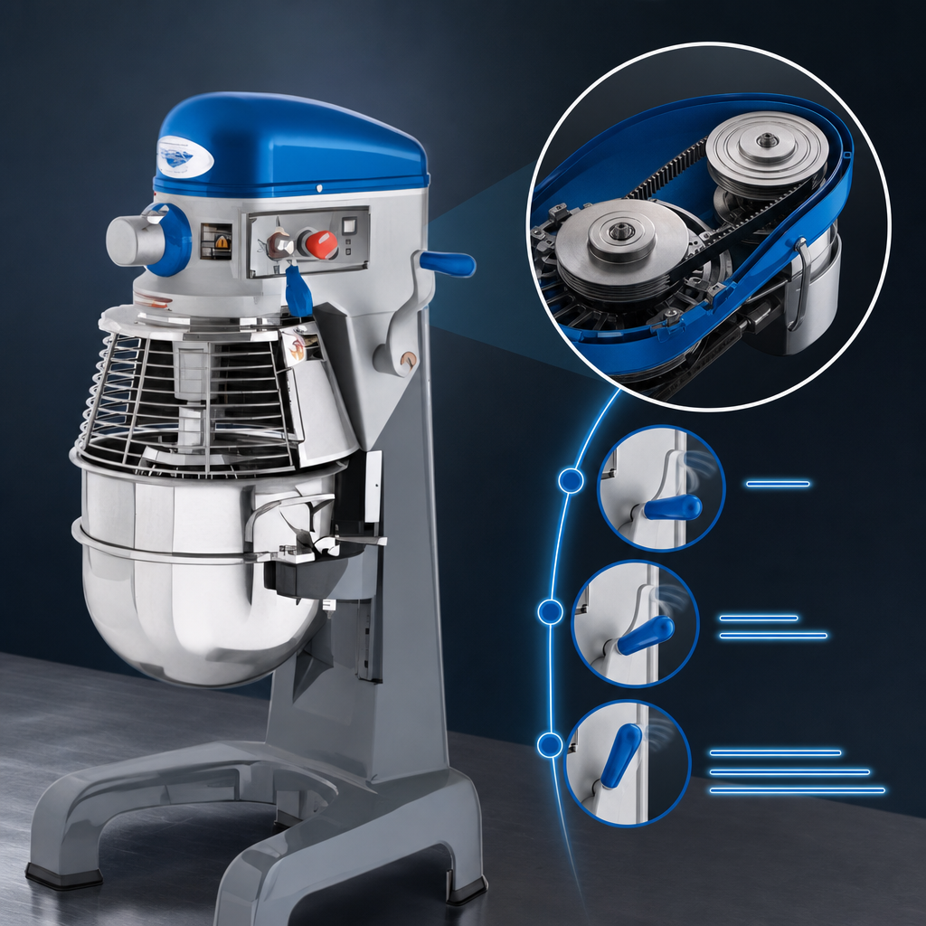 Three-Speed Belt-Driven Transmission