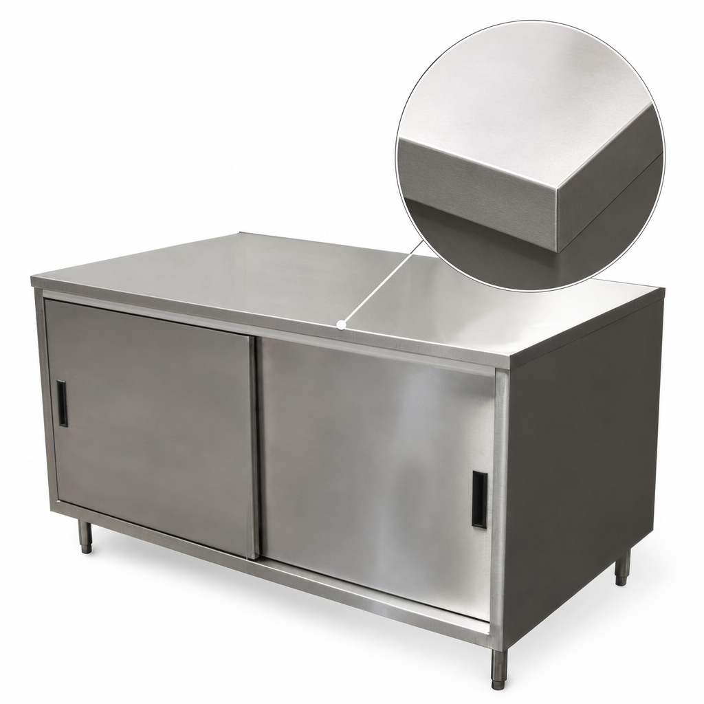 14-Gauge 304 Stainless Steel Top