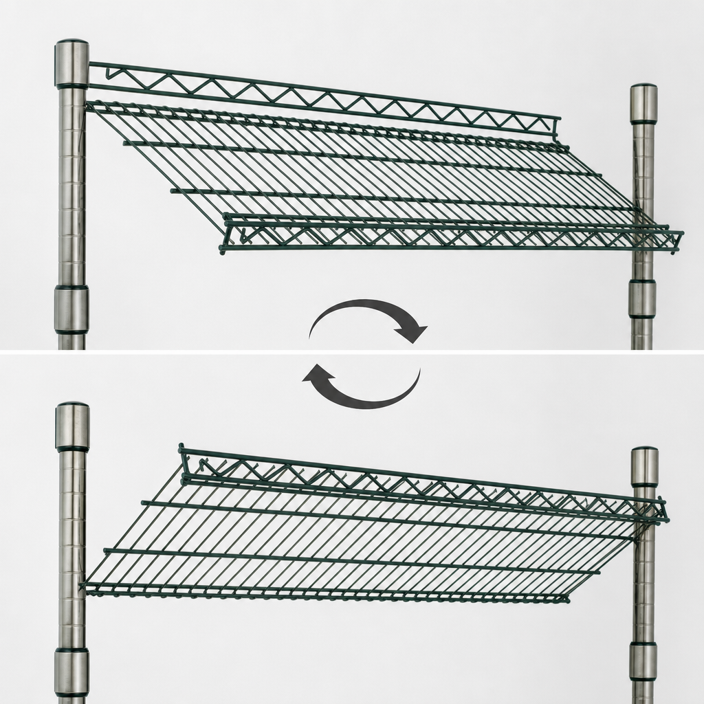 Reversible Shelf Design