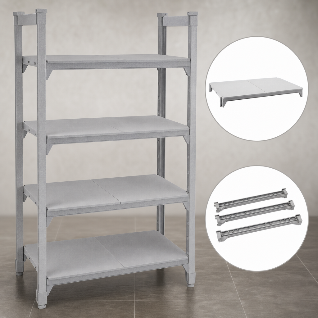 4-Shelf Solid Kit