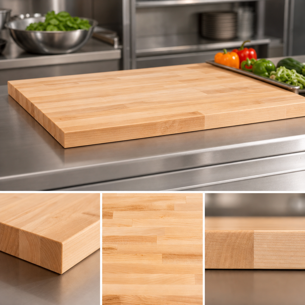 Edge Grain Flat Top