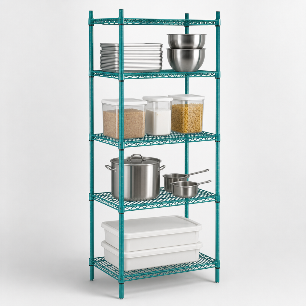 Four-Shelf Storage