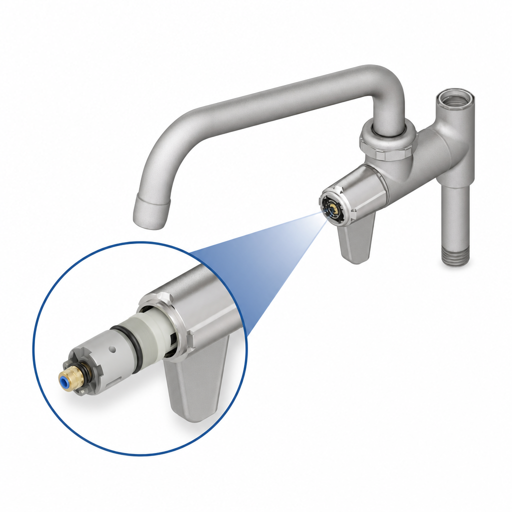 Quarter-Turn Ceramic Cartridge