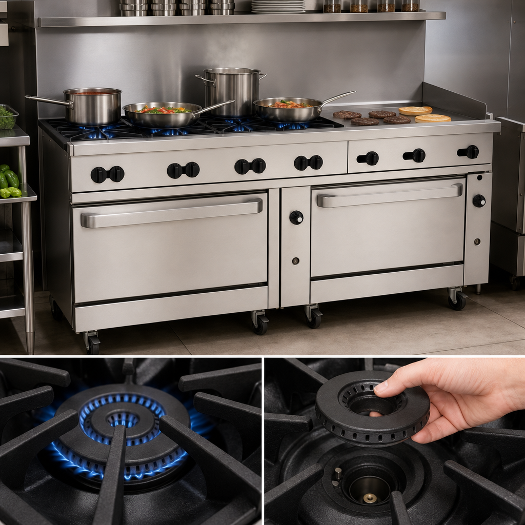 High-Performance Open Burners