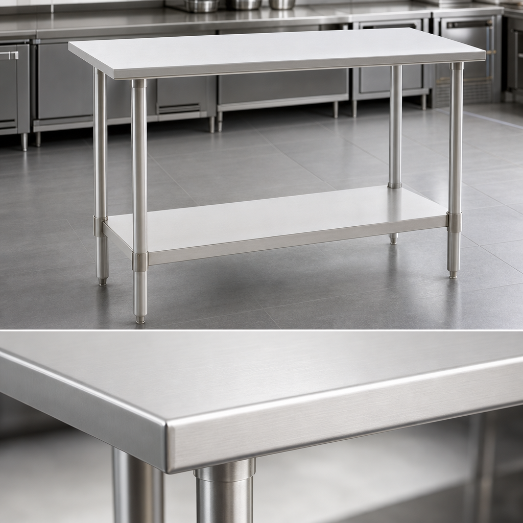 14-Gauge Stainless Top