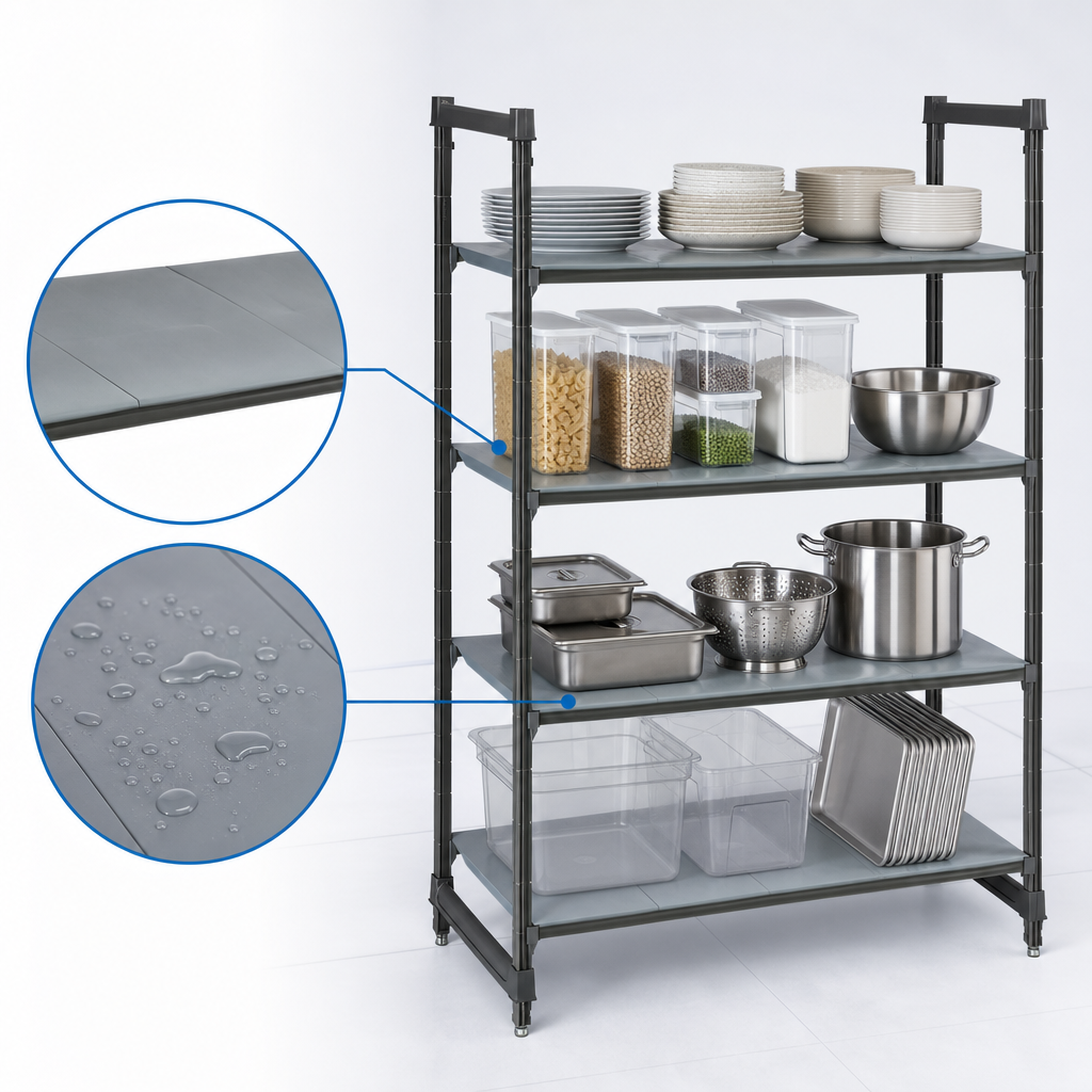 Solid Polypropylene Shelf Plates
