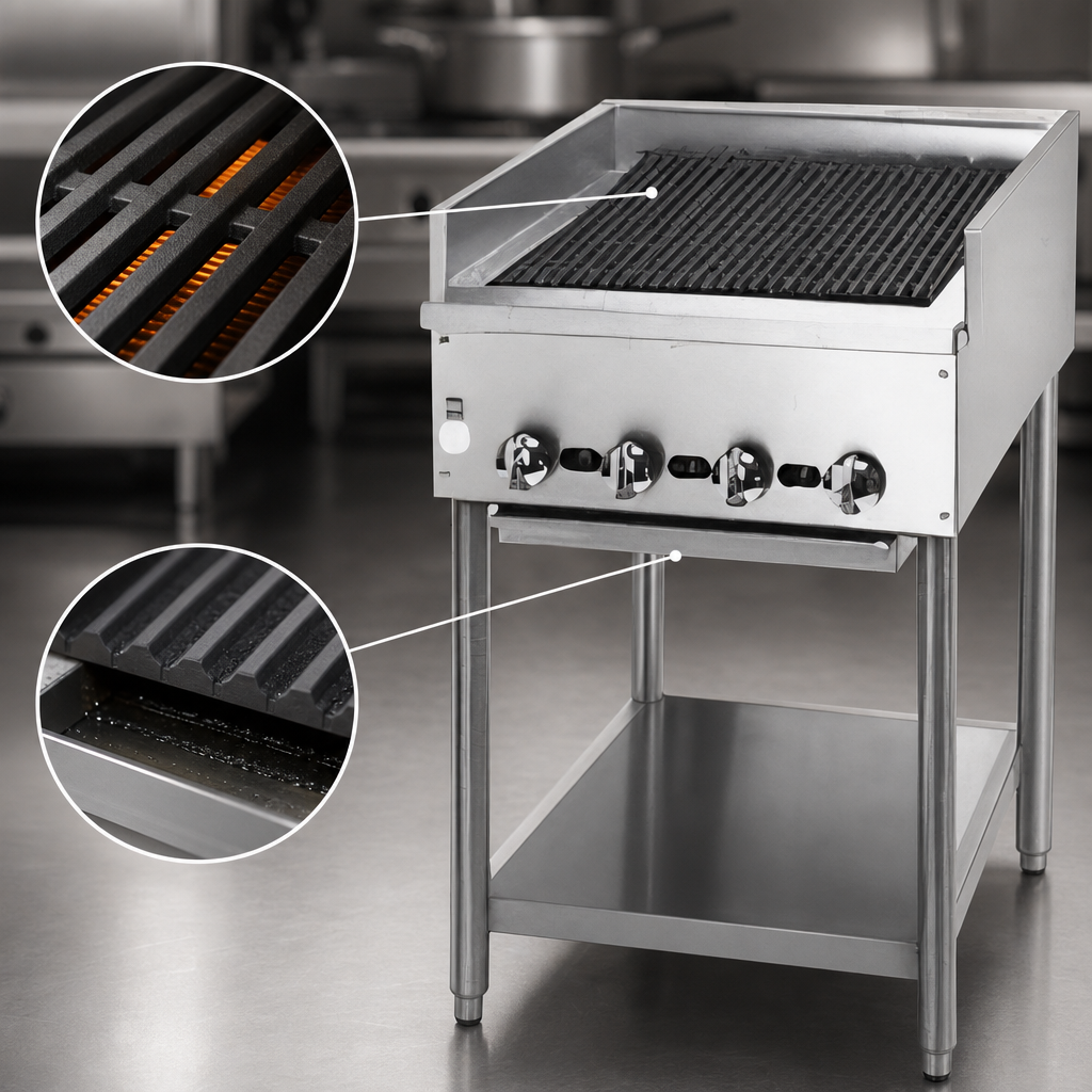 Heavy-Duty Cast Iron Grates