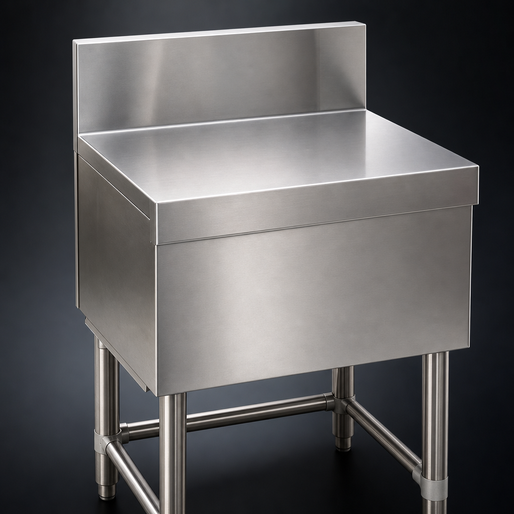 304 Stainless Steel Work Surfaces