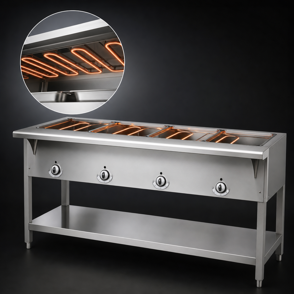 Exposed Heating Elements