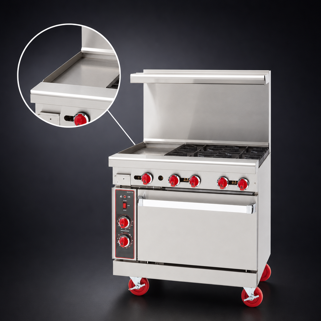 Left-Side 12-Inch Griddle