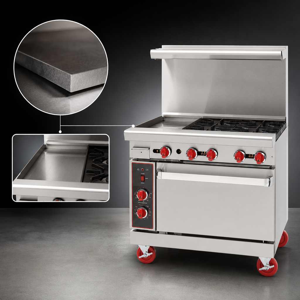 1-Inch Thick Griddle Plate