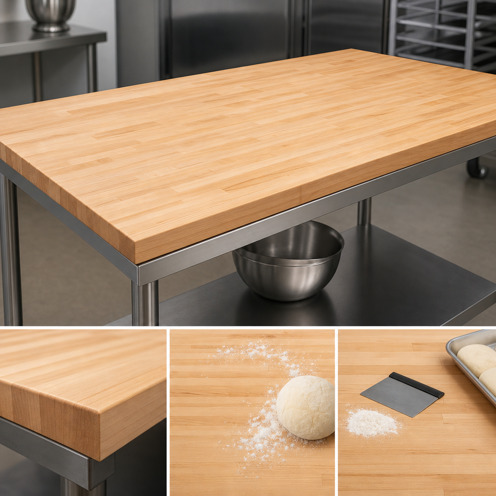 Edge Grain Flat Top