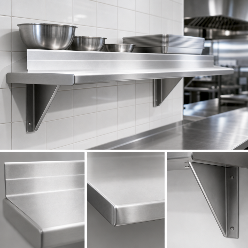 16 Gauge 304 Stainless Steel Construction