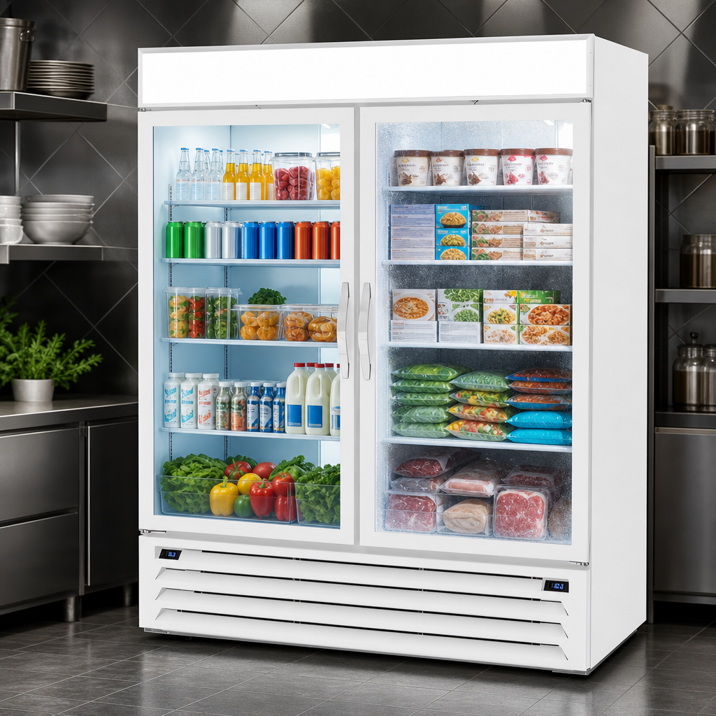 Dual-Temperature Two-Section Design