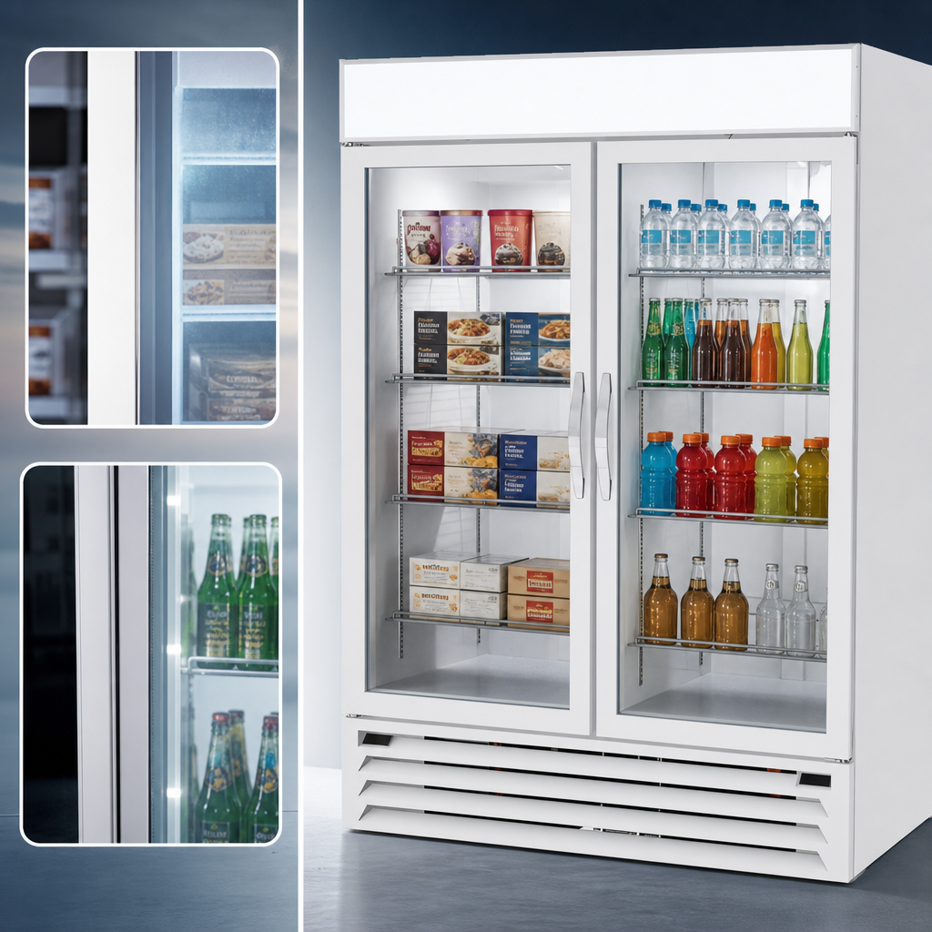 Glass Door Display