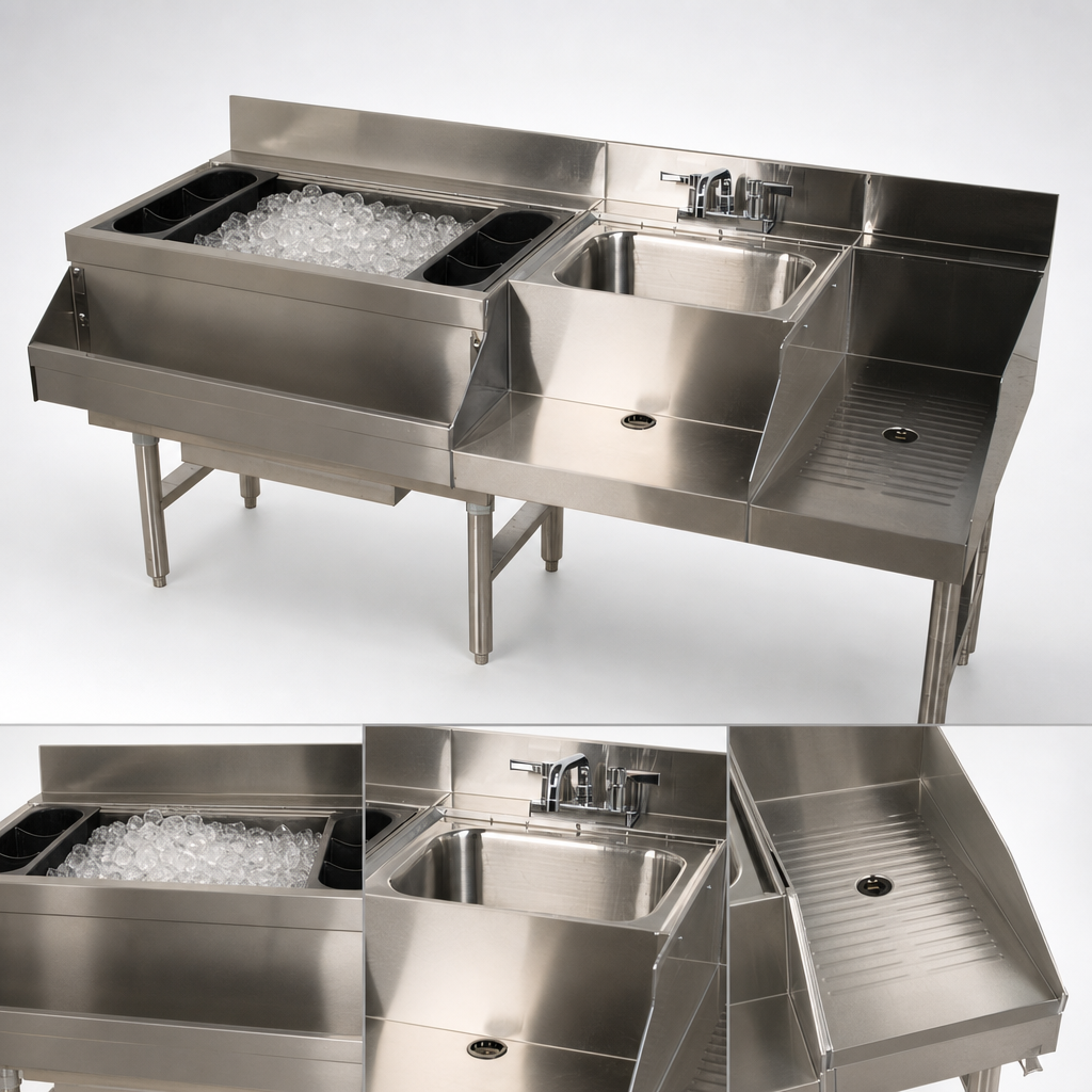 Left-Side Ice Bin Layout