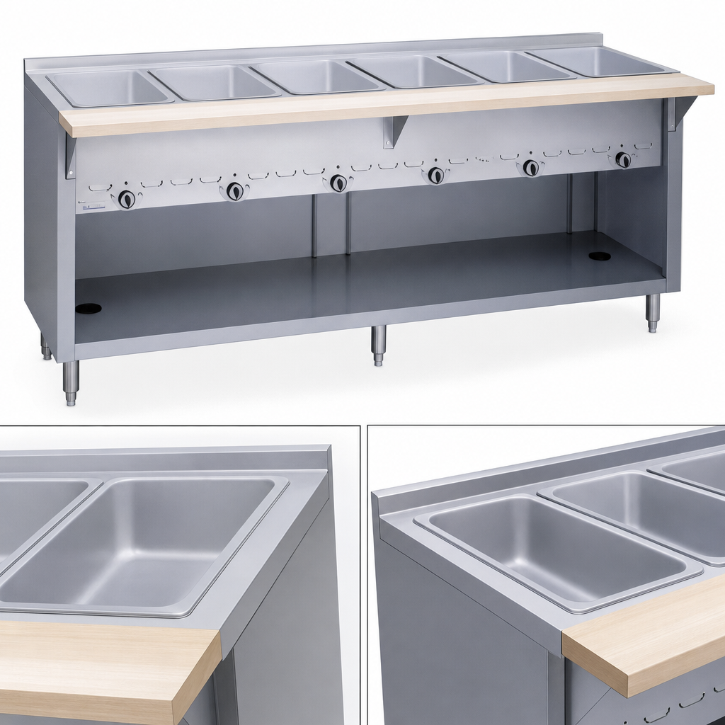 16 Gauge Stainless Steel Top
