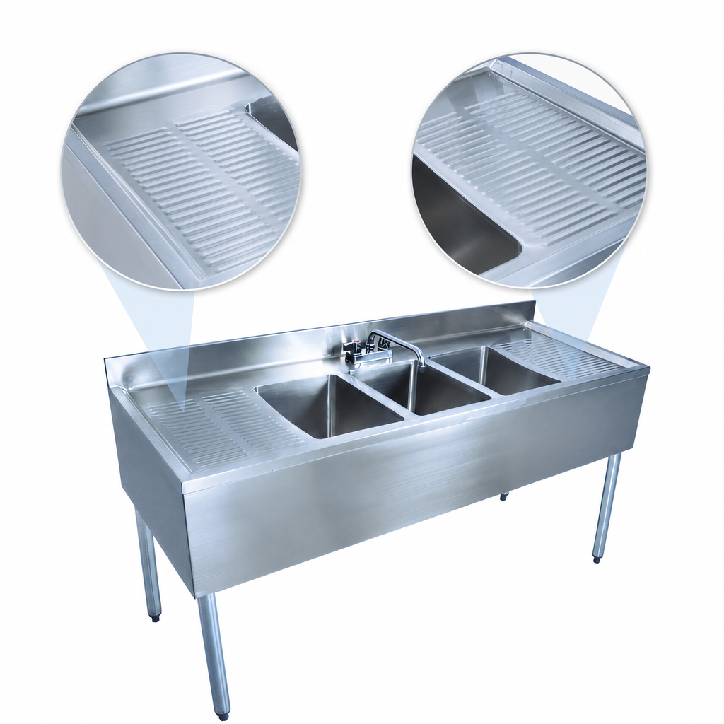 Dual Stamped Drainboards