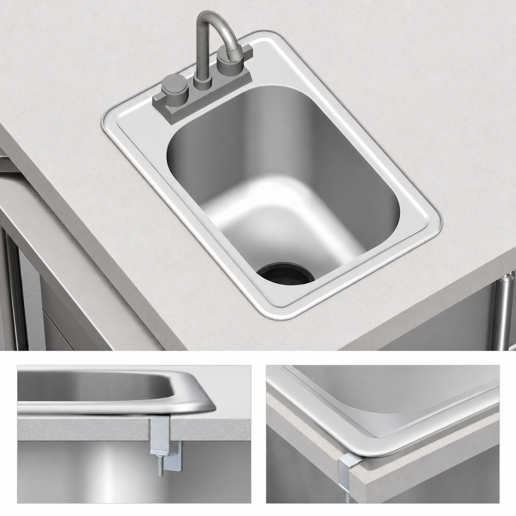 Self-Rimming Drop-In Design