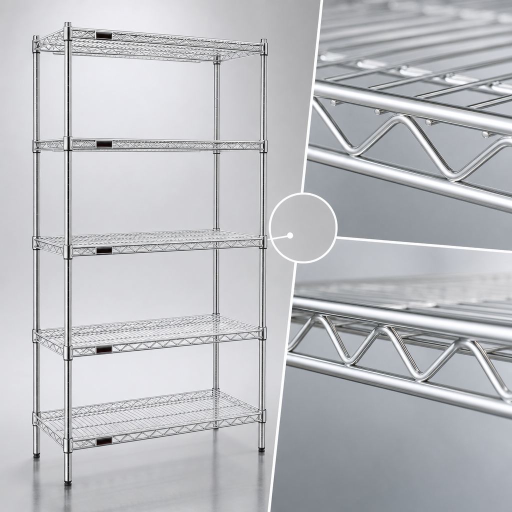 Patented QuadTruss® Shelf Design