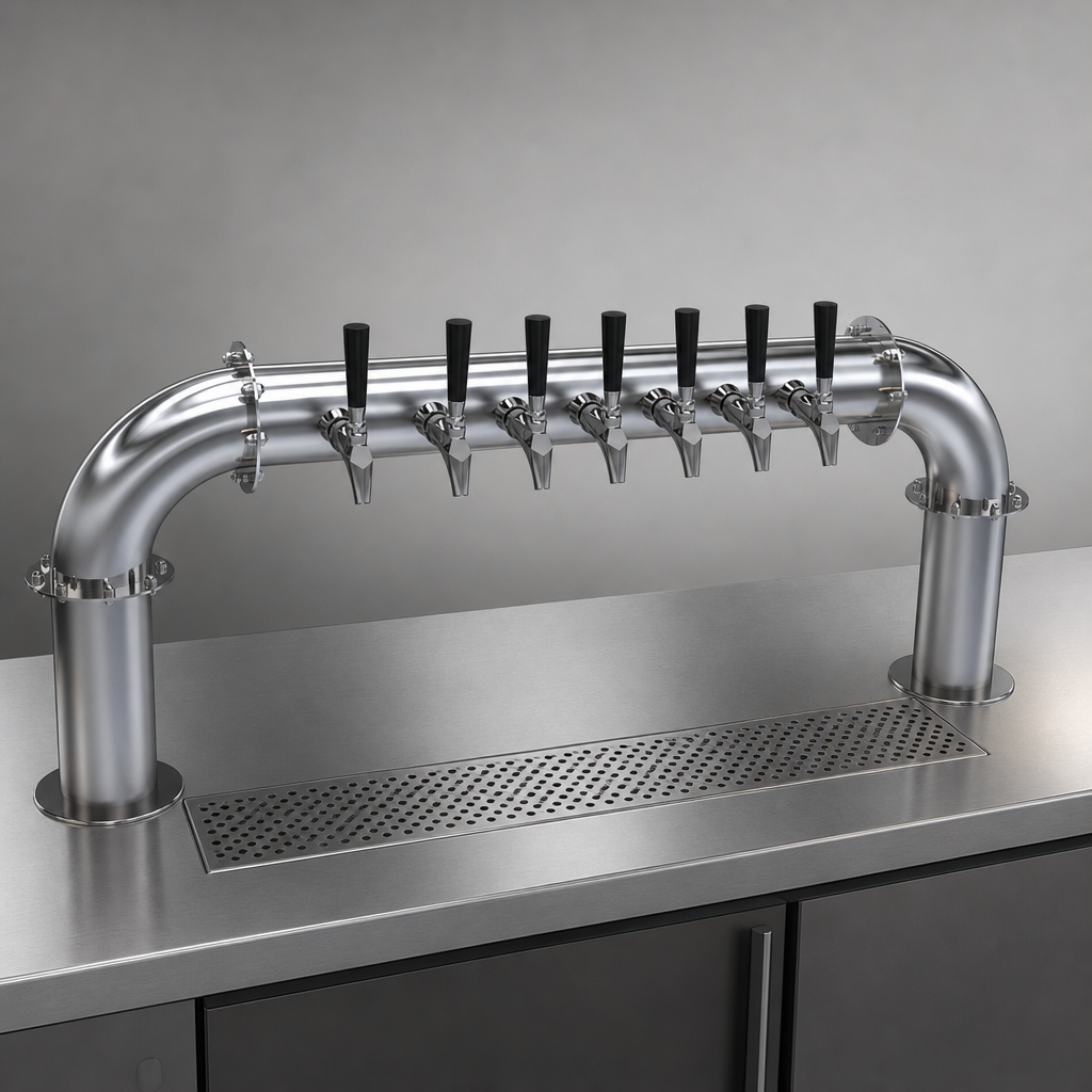 Eight-Faucet Capacity