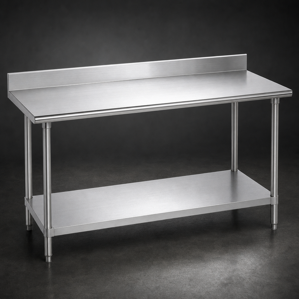 16-Gauge Stainless Steel Top