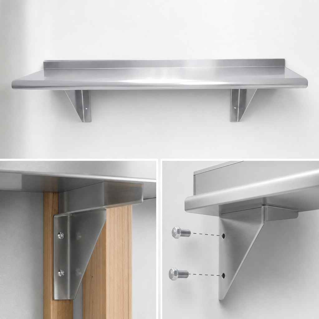 Wall-Mounted Bracket Support