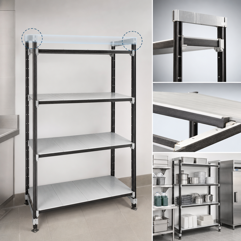 High-Density Top Rail System