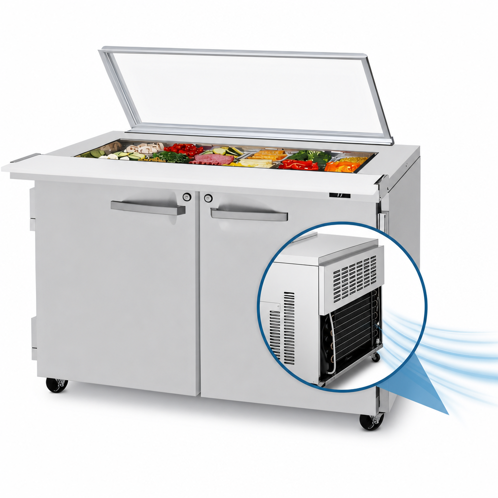 Rear-Mounted Self-Contained Refrigeration