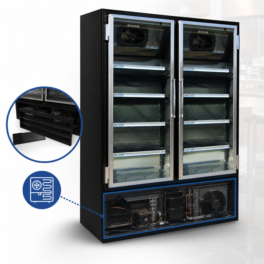 Bottom-Mount Self-Contained Refrigeration