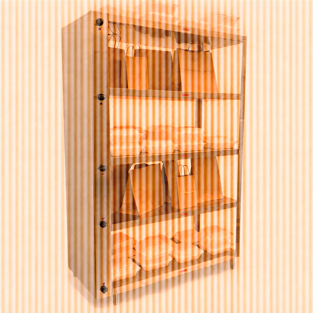 Two Heated Shelves