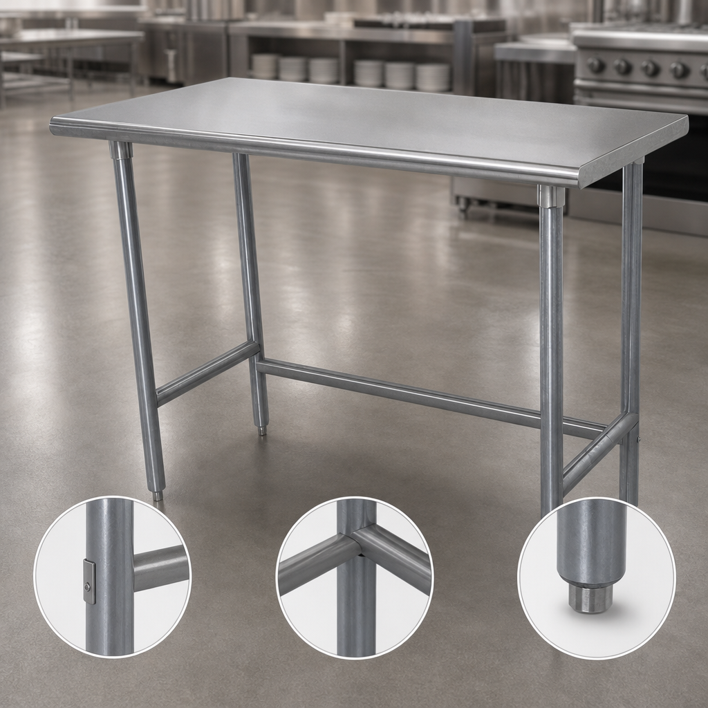 Galvanized Open Base