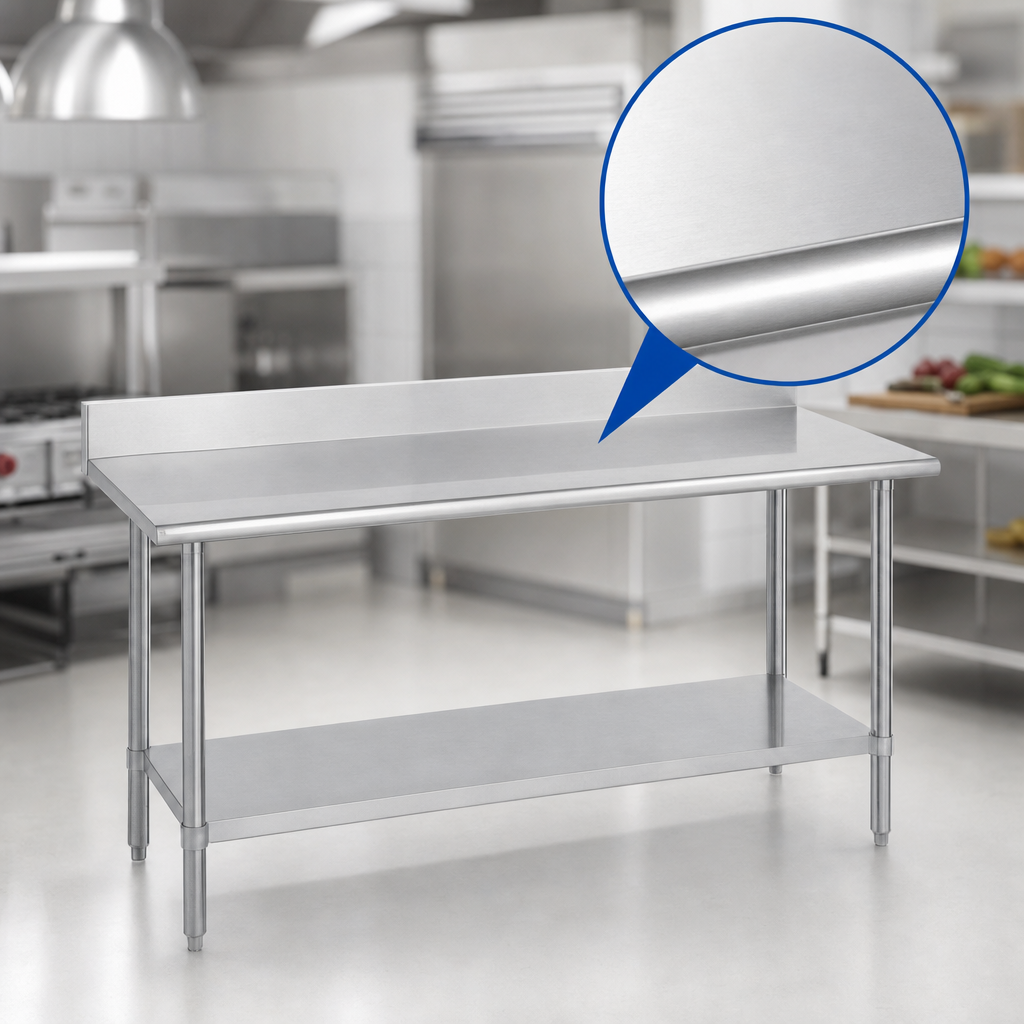 16-Gauge 300 Series Stainless Steel Top